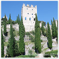 burg, arco, gardasee