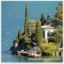 Mediterrane Atmosphäre am Gardasee landschaft, gardasee