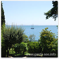 Blick auf den Gardasee Gardone-Riviera, Gardasee