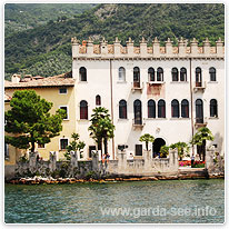 Der Palazzo dei Capitani in Malcesine palazzo dei capitani, malcesine, gardasee
